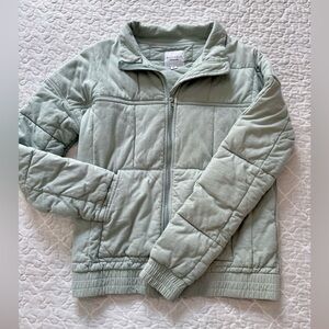 ALLFENIX Puffer Jacket in Light Green